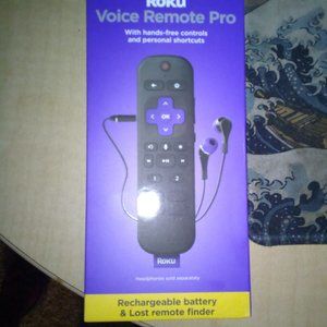 Roku voice remote pro